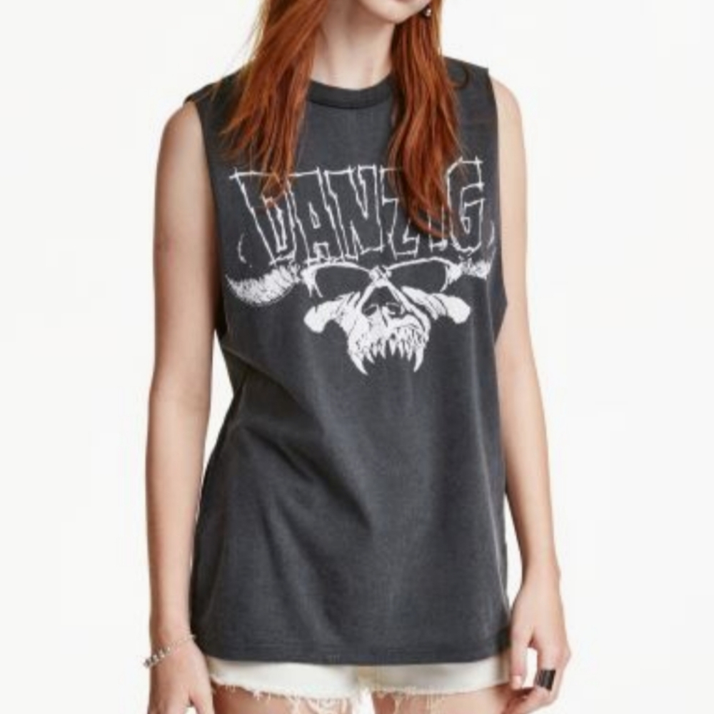 H&M Divided Danzig Muscle Tank ISO
